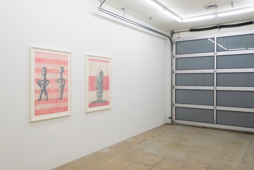 Installation of Donald Baechler Early Work 1980 - 1984