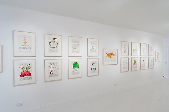 Aleksandra Mir & Andy Warhol: "The Meaning of Flowers" & "Wild Raspberries"
