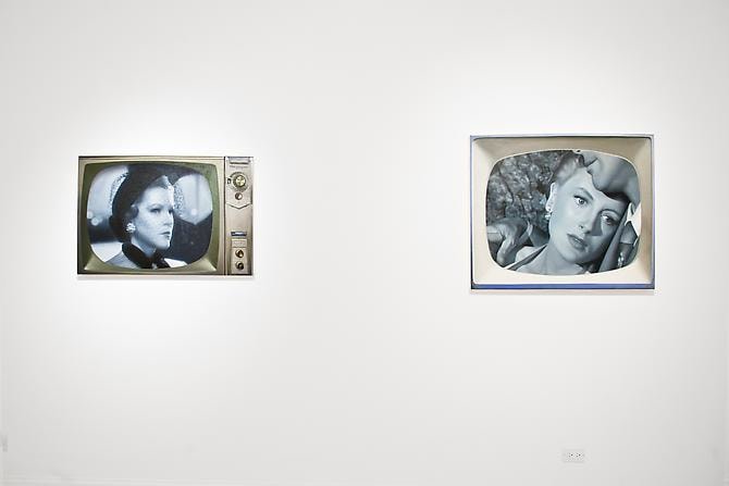 Installation view "The Palm Beach Beach Story, or Whatever Happened to Baby Jane", 2012