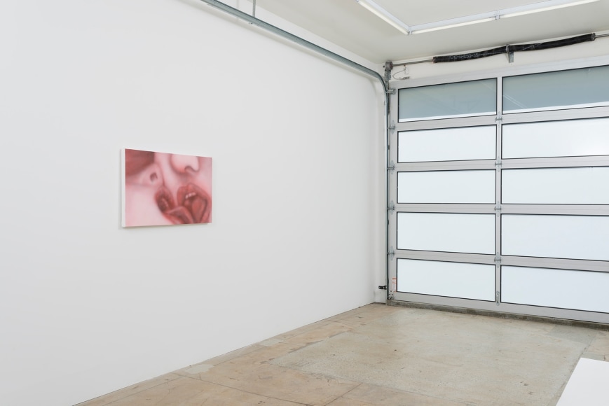 Installation view of Betty Tompkins Sex Works / WOMEN Words, Phrases and Stories