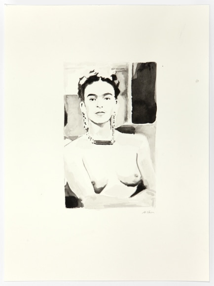 Frieda #1, 2014, Watercolor on paper