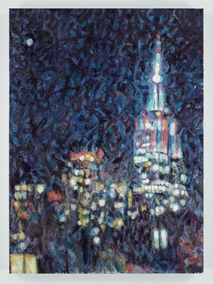 New Year's Eve Empire, 2014, Oil on linen