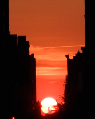 Manhattanhenge l, 2014