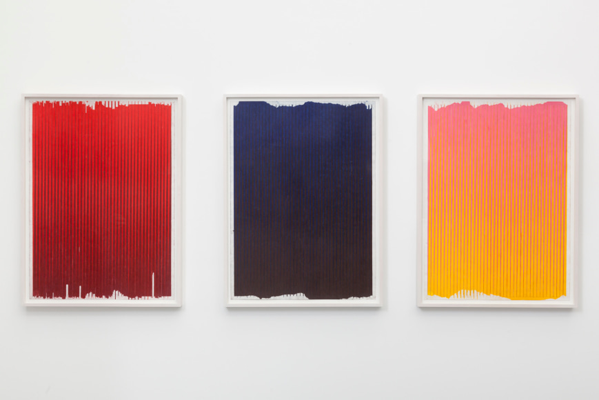 Installation view of Andrew Brischler "Lonely Planet"