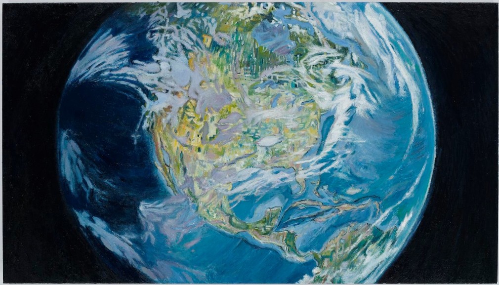 Keith Mayerson, North America from Space, 2012