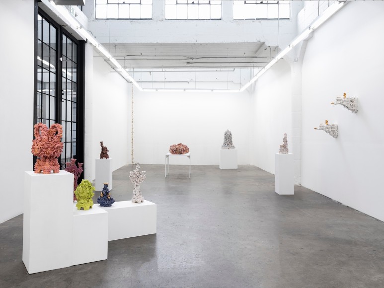 Installation view, Cannons Buried in Flowers, 2023