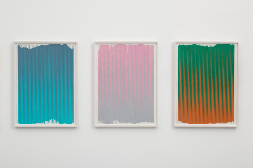 Installation view of Andrew Brischler "Lonely Planet"