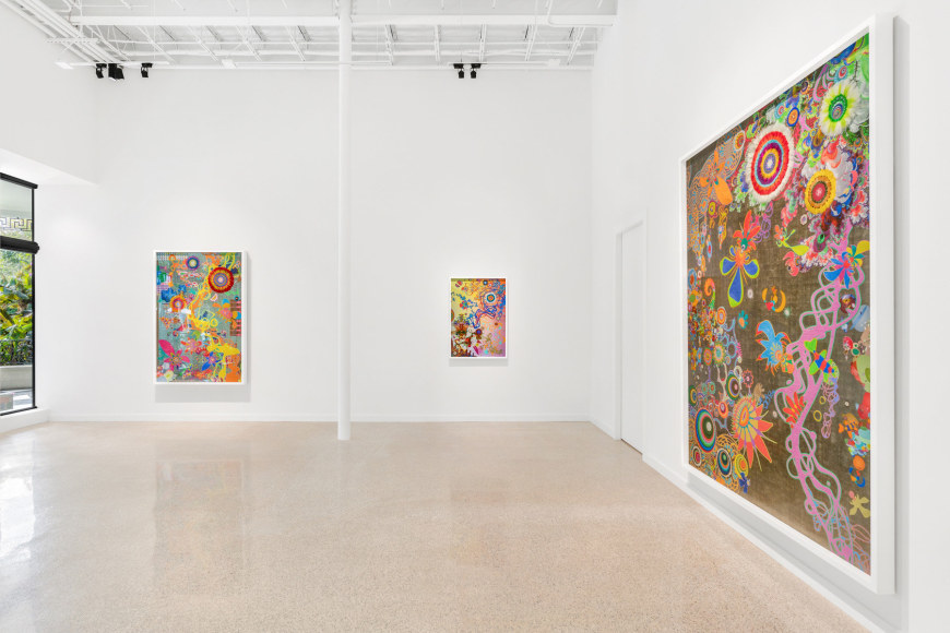 Installation view, GAVLAK Palm Beach, 2021.