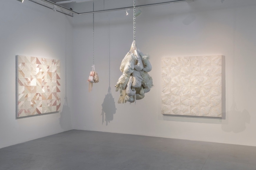 Installation view of "Let Her Rave"