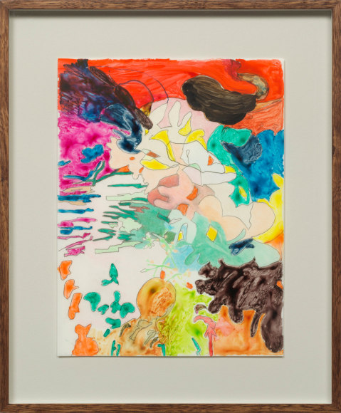 Candida Alvarez Palimpsest #1, 2019