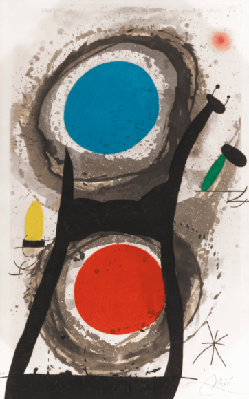 Joan Miro L'ADORATEUR DU SOLEIL Etching