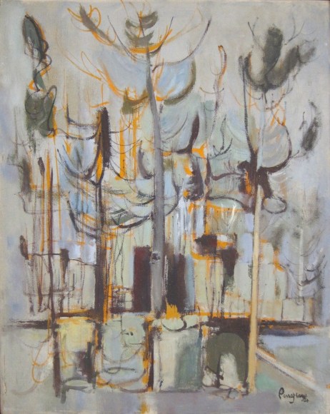 Arthur Pinajian 1954 Oil on canvas