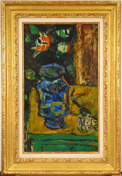 Paul Aizpiri Still Life Oil on Canvas