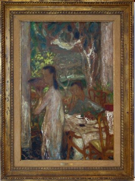 Le Pho Oil on Silk on Board Signed