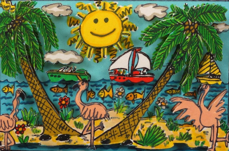 James Rizzi Paradise 2002 3D