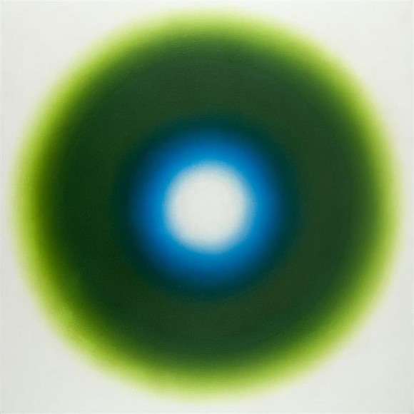 Wojciech Fangor 1965 Abstract Oil on Canvas