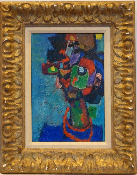 Isaac Pailes Bouquet of Flowers Oil on Canvas