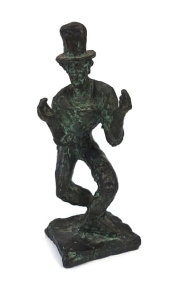 Arbit Blatas Mime Marcel Marceau Bronze