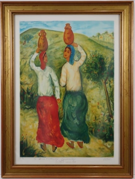 Moshe Castel Women at the Well