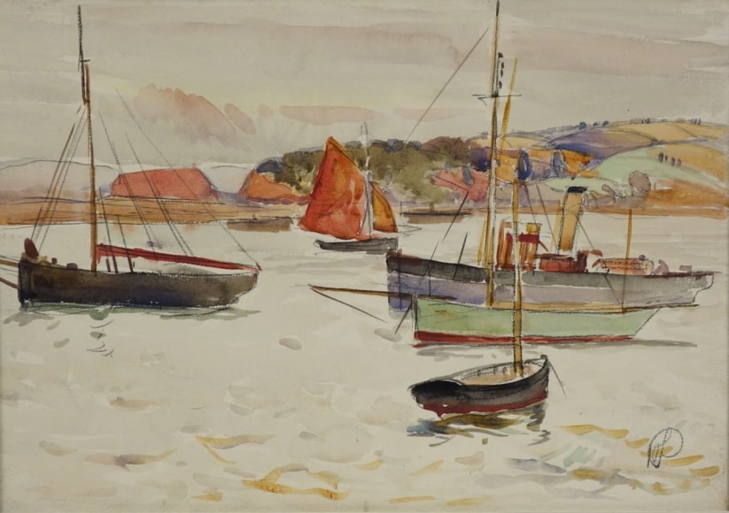 Hayley Lever Fishing Boats Exmouth England