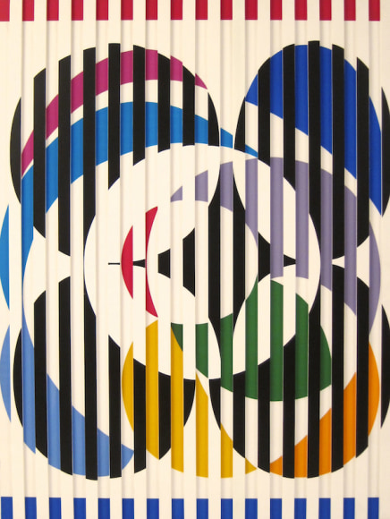 Yaacov Agam Birth of a Flag 1976