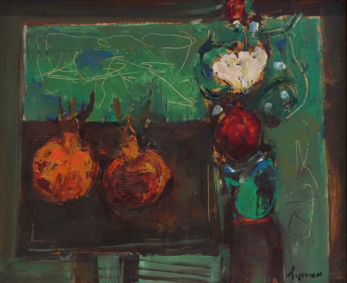 Zvi Mairovich Still Life Oil on Canvas