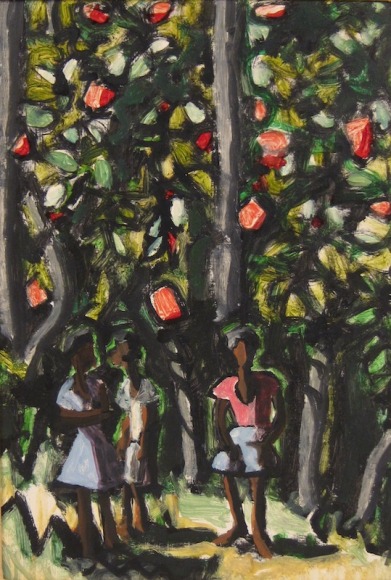 Michael Lester Leszcynski Polish Jamaica oil painting