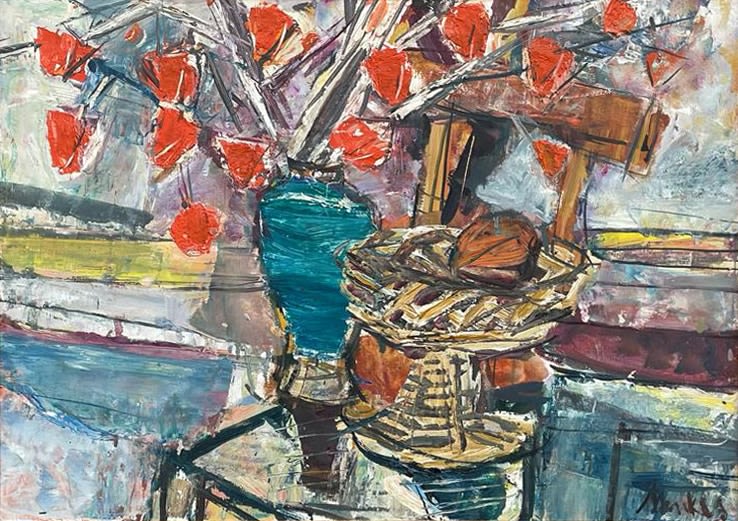 STILL LIFE WITH POPPIES