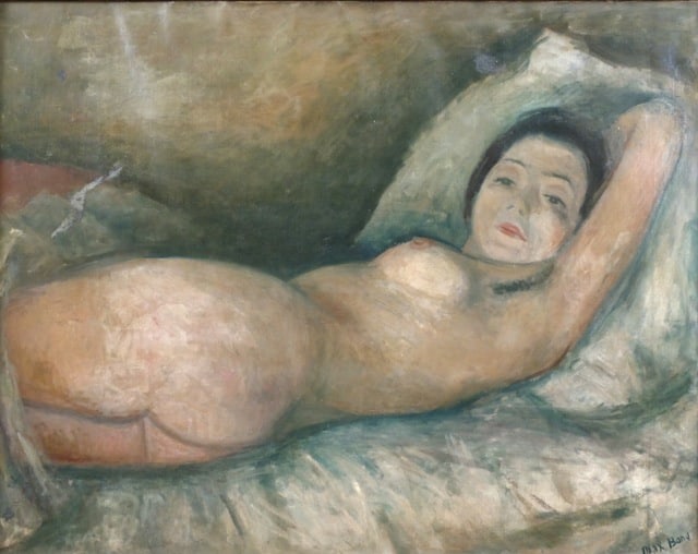 Max Band Artist Oil on Canvas Nude