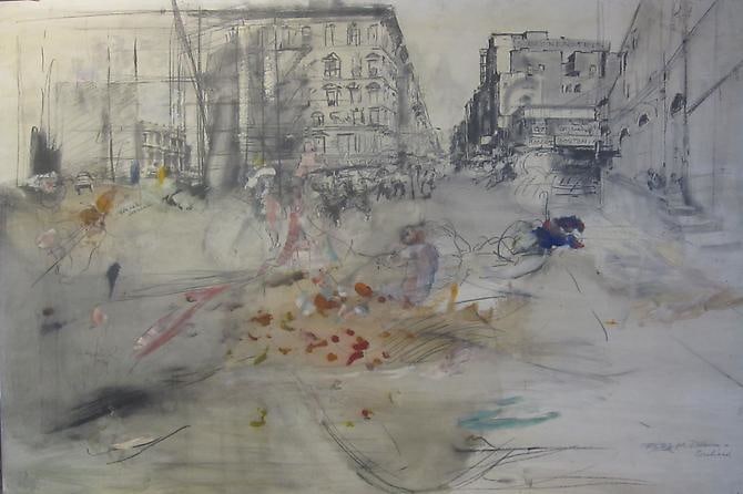 Ivan Schwebel Jerusalem Mixed Media