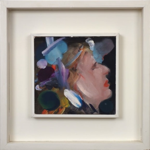 Ivan Schwebel Portrait Oil