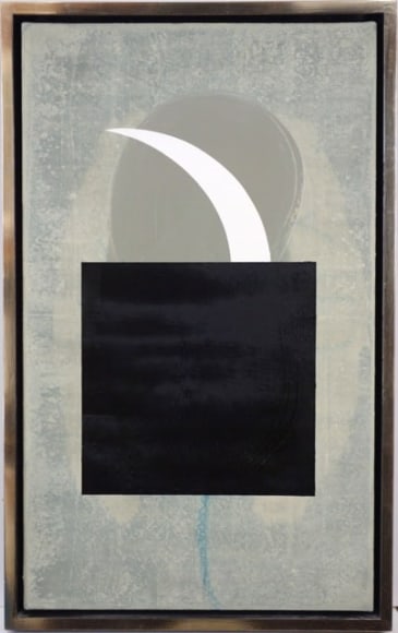 Larry Abramson Israeli Oil on Canvas Abstract
