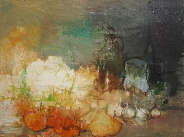 Jean Jansem Still Life Oil on canvas