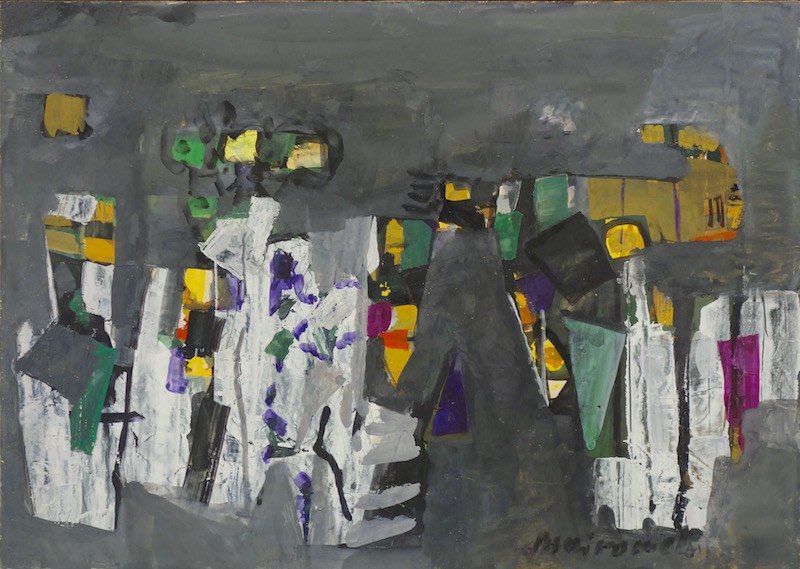 Zvi Mairovich Springtime in a Forsaken Land Oil