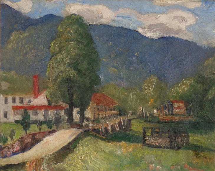 Hayley Lever Peru Vermont Oil on Canvas