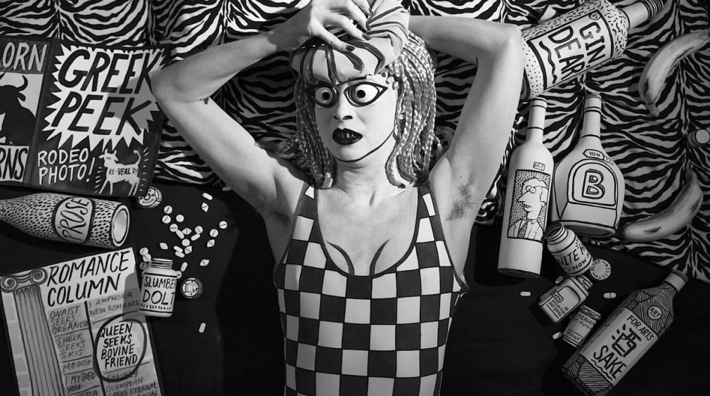 Mary Reid Kelley and Patrick Kelley, Film still from Swinburne&#039;s Pasiphae, 2014