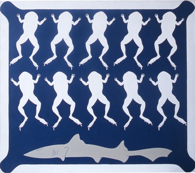 JOHN WESLEY, Dancing Frogs and Waiting Shark,&nbsp;1962
