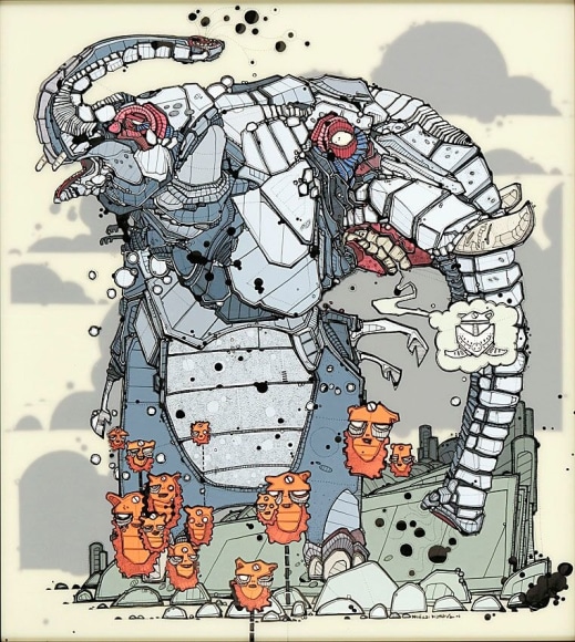 Nicholas Di Genova, Bi-Faced Elephace