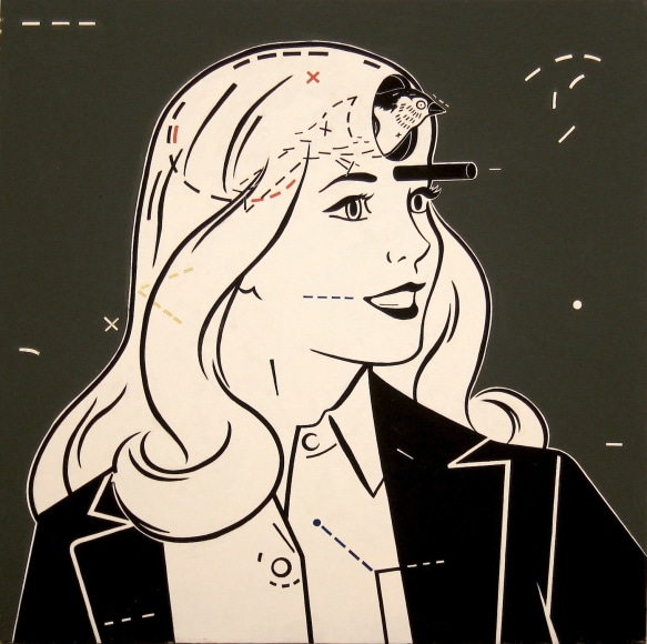 STEVE GIANAKOS, Bird Brain #1, 1984