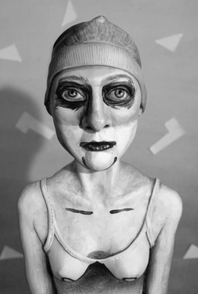 Mary Reid Kelley, Mary in Maenad Costume, 2015