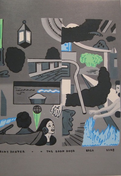 GARY PANTER, Barn Door,&nbsp;2008