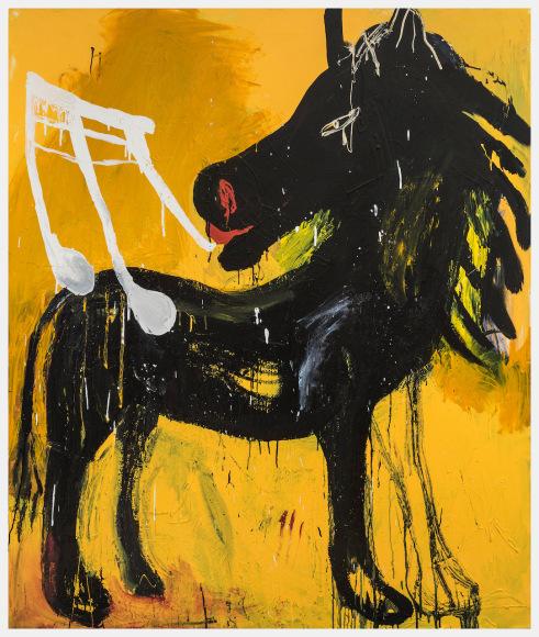 Cristina de Miguel, Yellow Horse, 2018