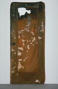 ROBERT OVERBY, Door With Hole