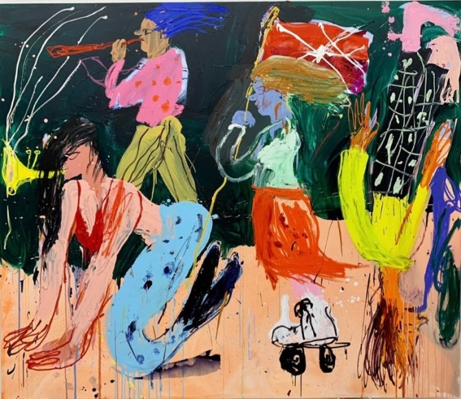 Cristina de Miguel, Procession I, 2021