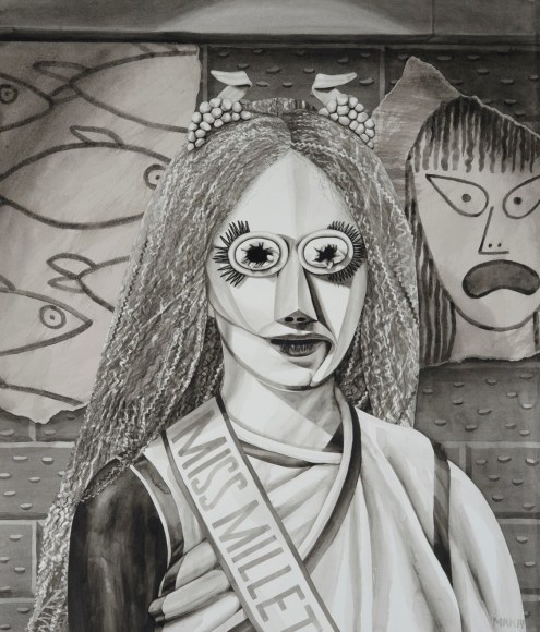 Mary Reid Kelley, Ms. Millet, 2014