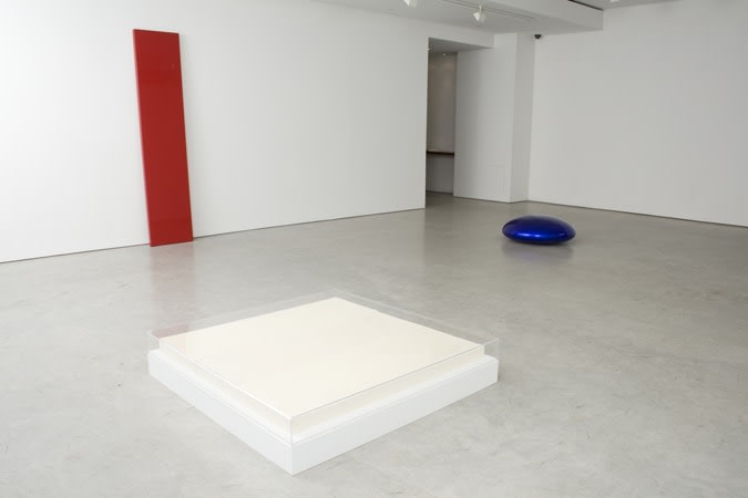 Rachel Whiteread, John McCracken and Anish Kapoor