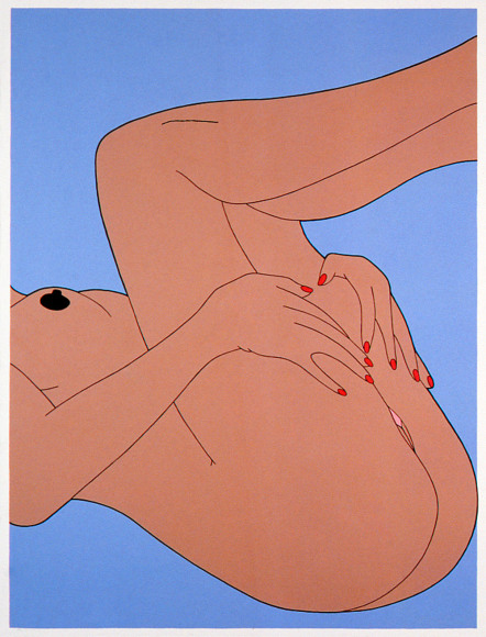 JOHN WESLEY, Brown Woman Stretching,&nbsp;1995