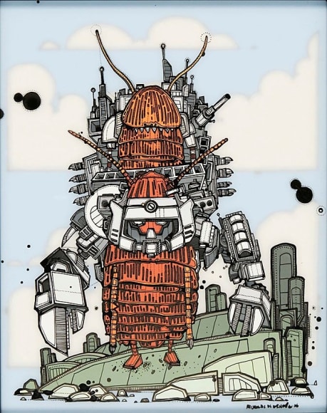 Nicholas Di Genova, Beetle Grunt (Deluxe Model) with Rider