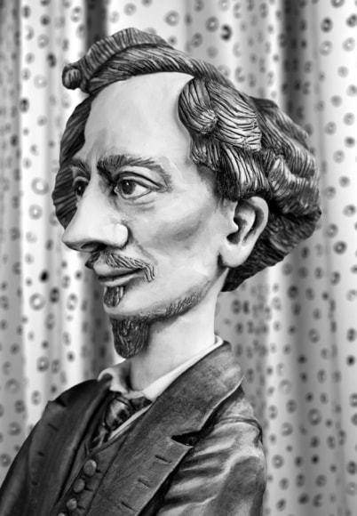 Mary Reid Kelley, Swinburne with Circles, 2014