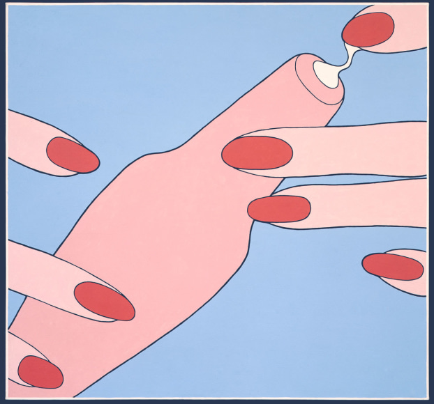 John Wesley, Untitled (Hand Lotion), 1991